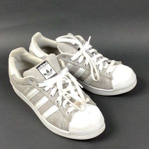 Adidas Men’s Superstar Sneakers  Gray /US size: 7.5